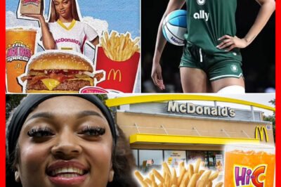 Fans are in shock after Angel Reese proudly endorses a massive 1,200-calorie McDonald’s meal—sparking a heated debate! Is the basketball star setting a new trend or facing unexpected backlash?