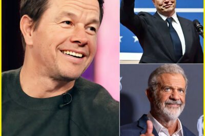 BREAKING: 3 MINUTES AGO, a powerhouse trio – Mark Wahlberg, Mel Gibson, and Elon Musk – revealed Hollywood’s darkest secrets, sending shockwaves through the industry!