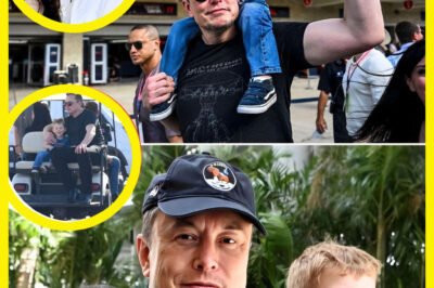 Elon Musk, the world’s richest billionaire, brings his 3-year-old son X AE A-XII to the F1 race in Austin amid custody dispute with Grimes!