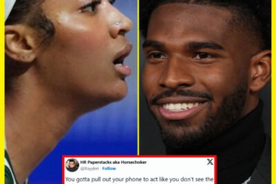 BREAKING: Shedeur Sanders earns widespread acclaim for his merciless play against Angel Reese at the Celebrity Flag Football Game!