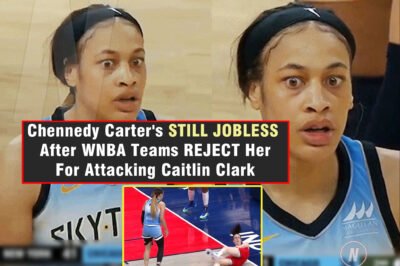 Chennedy Carter CRIES RACISM! STILL JOBLESS AFTER WNBA TEAMS REJECT HER FOR ATTACKING CAITLIN CLARK & PLAYING DIRTY!