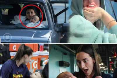 Caitlin Clark spots a homeless mother and her baby living in a car, and what she does next changes their lives forever