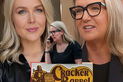 Karoline Leavitt fiercely attacked Cracker Barrel’s “progressive” CEO Julie Felss Masino, accusing her of dividing America by removing the company’s traditional logo