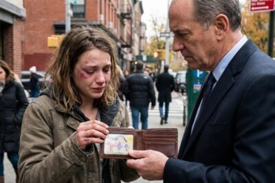 Poor Girl Returned a Billionaire’s Lost Wallet — What He Found Inside Made Him Cry