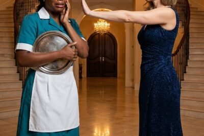 NO MAID LASTED MORE THAN TWO WEEKS WITH THE BILLIONAIRE’S NEW WIFE — UNTIL ONE WOMAN WALKED IN, TOOK A SLAP TO THE FACE, AND STILL SAID THE SIX WORDS THAT CHANGED EVERYTHING.