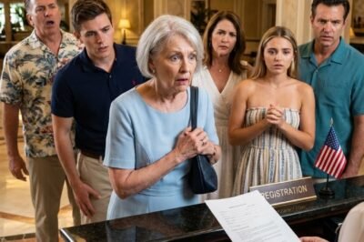 SHE CALLED ME “THE MAID” IN MY OWN HOTEL — AND MY SON LAUGHED.  WHAT I DID NEXT MADE THEM BOTH GO PALE.