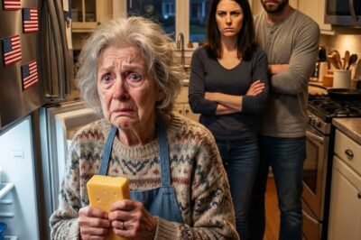 MY OWN DAUGHTER POINTED AT ME AND SAID, “DON’T TOUCH THAT FOOD — MY IN-LAWS ARE COMING.” HER HUSBAND BACKED HER UP. I JUST SMILED… BUT HOURS LATER, WHEN SHE OPENED THE FREEZER, HER SCREAM SHOOK THE WHOLE HOUSE.