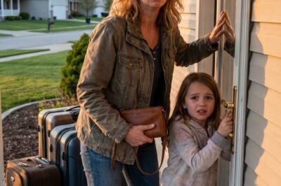 My husband had just left for a business trip when my six-year-old daughter tugged my sleeve and whispered, “Mommy… we have to run. Now.”